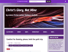 Tablet Screenshot of christsglory.com